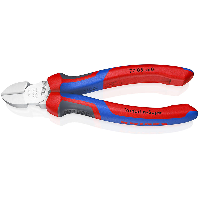 Knipex - Seitenschneider 70 05 160 SB verchromt, 160mm
