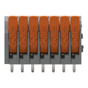 WAGO GmbH & Co. KG - Leiterplattenklemme Leiterplattenklemme 2601-3107 1,5mm²,gr − 70 Stück
