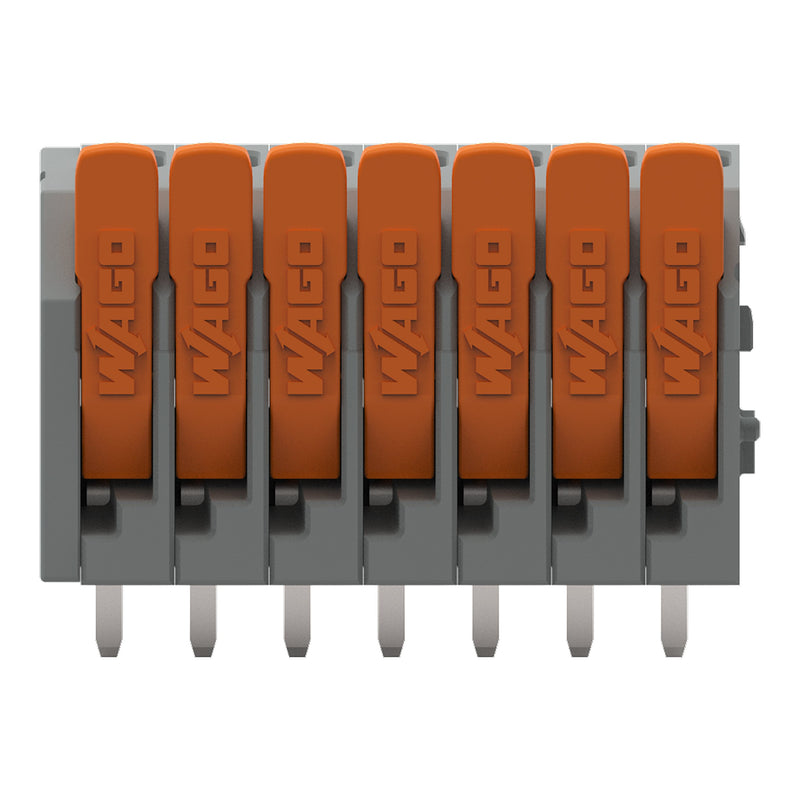 WAGO GmbH & Co. KG - Leiterplattenklemme Leiterplattenklemme 2601-3107 1,5mm²,gr − 70 Stück