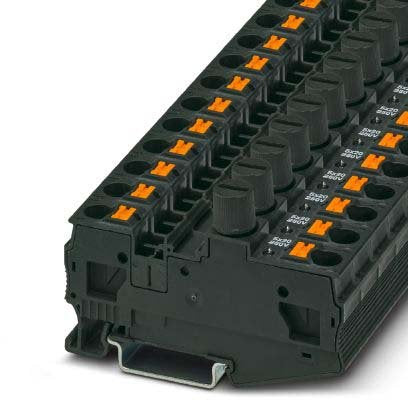 Phoenix Contact - Sicherungs-Reihenklemme 3025046 PT6Drehsiled 24 5x20 − 25 Stück