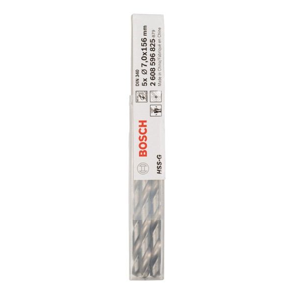 Bosch - Bohrer PRO Metal HSS-G 2608596825 Spiralbohrer 7 x 102