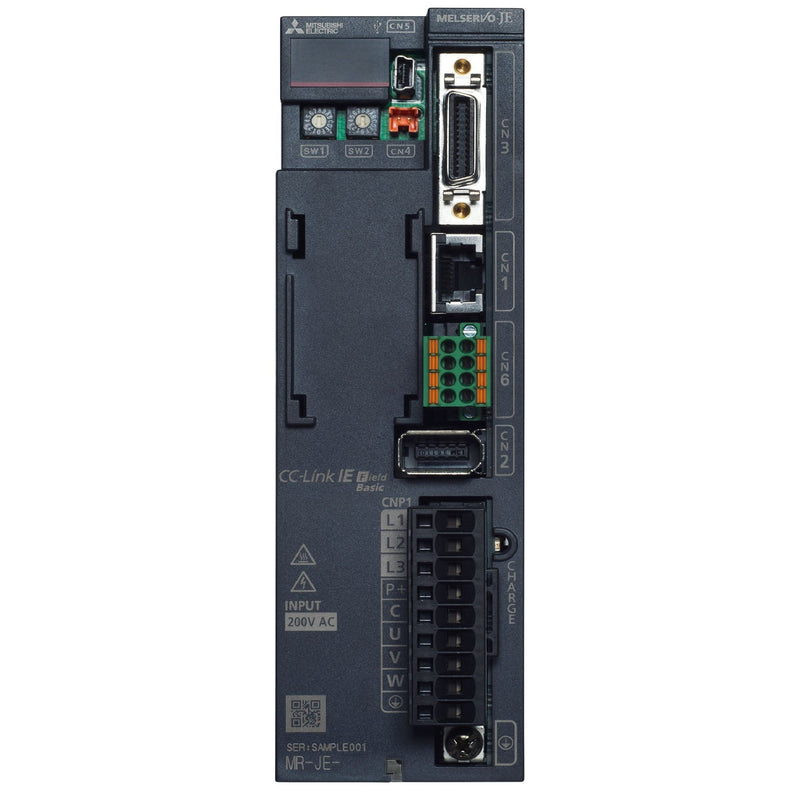 Mitsubishi Electric - Motormanagement-Gerät Servoverstärker MR-JE-100C Digital AC − 1 Stück