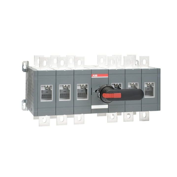 ABB Stotz S&J - Lasttrennschalter Lastumschalter OT630E33CP 0A m. Griff u. Welle