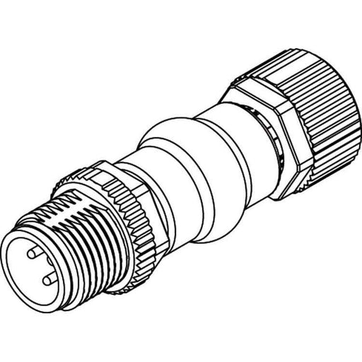 Murrelektronik - Rundsteckverbinder, feldkonfektionierbar (Industriesteckverbinder) Adapter M12 St./M12 Bu. 7000-42251-0000000 4-pol.,geschirmt