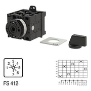 Eaton - Steuerschalter T3 32A Zwischenbau T3-4-8234/XZ Basisschalter 45Grd