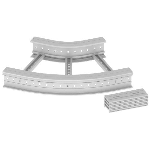 Unex - Bogen für Kabelleiter Flachbogen 45 Grad 67636-44 135x600 R300