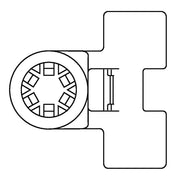 HellermannTyton - Kabelbinder T50SSBS5-PA66HS-BK 150x4,6 BK − 300 Stück
