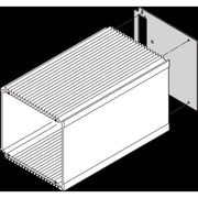 Schroff - Seiten-/Rückwand (Schaltschrank) Rückwand 30809642 HF-Kassette 10TE