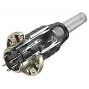Binder - Rundsteckverbinder, feldkonfektionierbar (Industriesteckverbinder) Flanschdose 09 0448 00 12 6p.+PE