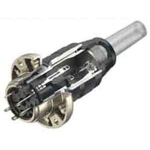 Binder - Rundsteckverbinder, feldkonfektionierbar (Industriesteckverbinder) Flanschdose 09 0448 00 12 6p.+PE