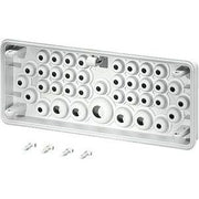 Hensel - Einführungsflansch für Kleingehäuse/Schaltschrank Anbauflansch Mi FP 38