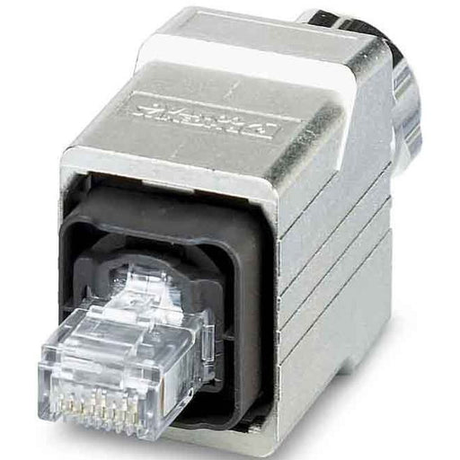 Phoenix Contact - Rechtecksteckverbinder, Set (Industriesteckverbinder) RJ45-Steckverbinder IP67 VS-PPC-C1 #1405141 mit Push-Pull,Verri.