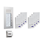TCS Tür Control - Türsprech-Set Paketlösung UP 8WE PPUF08-EN/02 z.hörerl.Freisprech