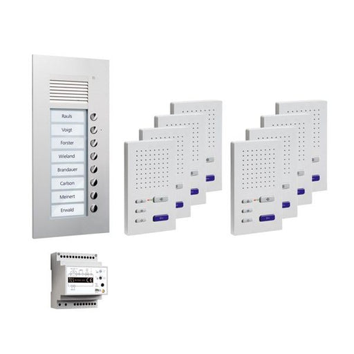 TCS Tür Control - Türsprech-Set Paketlösung UP 8WE PPUF08-EN/02 z.hörerl.Freisprech