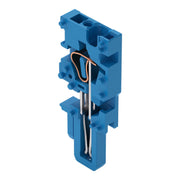 WAGO - Ein- und mehrpolige Klemmenleiste 1-Leiter-Mittelmodul 769-502/000-006 CAGECLAMP,4mm²,blau − 250 Stück