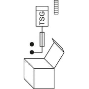Elsta Mosdorfer - Komponente für den Ausbau (Schaltschrank) Set Absicherung LS 9409230 Schalter 6A 1p 25kA