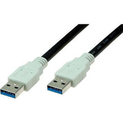 Bachmann - Daten- und Kommunikationskabel Anschlusskabel 918.176 USB 3.0 A/A 1m