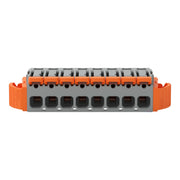 WAGO - Kabelsteckverbinder für Leiterplattensteckverbinder 1-Leiter-Federleiste 2231-1108/038-000 Push-in CAGECLAMP,gr − 50 Stück