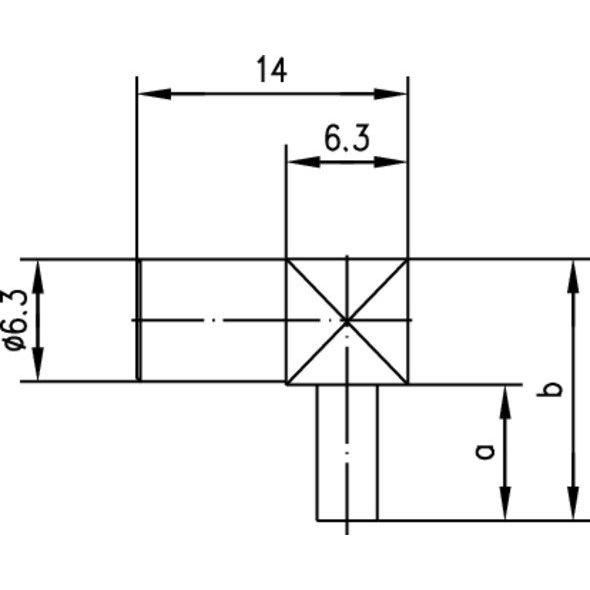 Telegärtner - Koax-Steckverbinder SMB-Winkelbuchse cr AU 100024868 G5 (RG223/U) − 5 Stück