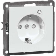 Peha - Schalter-/Steckdosenkombination SCHUKO-Steckdose alu D 20.6611.702 GLK 16A 250V 2-pol.Licht