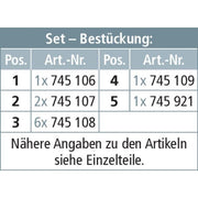 DEHN - Erdungs- und Kurzschließvorrichtung E+K-Vorrichtung-Set EKV ÜGK MB S f.Übergangskasten