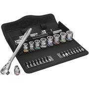 Wera - Werkzeugset Zyklop Metall-Knarrensatz 004048 3/8"-Antrieb, 28-tlg