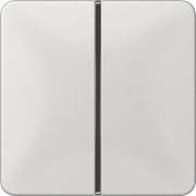 Jung - Abdeckung/Bedienelement für Installationsschalterprogramme Tastensatz 1-fach lgr CD 401 TSA LG komplett − 1 Stück