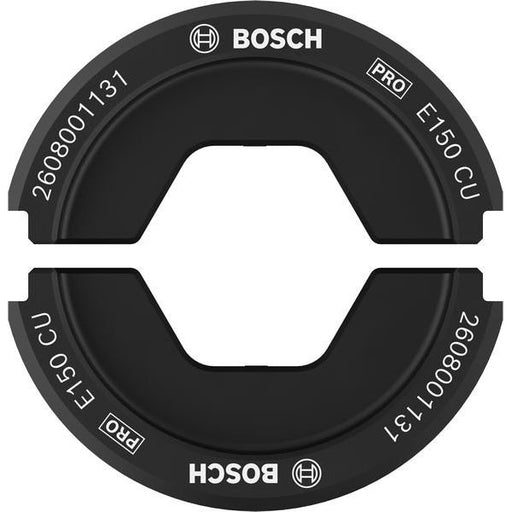 Bosch - Einsatz für Presswerkzeug Kabelschuhe/Verbinder, Aderendhülsen, Schirmanschluss PRO Presseinsatz, E150 CU, 2608001131 150 mm², Kupfere