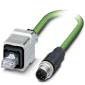 Phoenix Contact - Konfektioniertes Sensor-Aktor-Kabel Netzwerkkabel VS-PPC/ME-M #1416258 CAT5e RAL6018