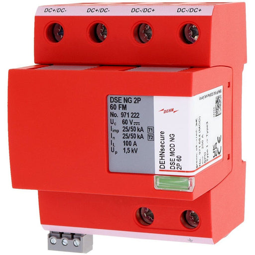 DEHN - Blitzstromableiter für Energietechnik Blitzstromableiter DSE NG 2P 60 FM Typ1