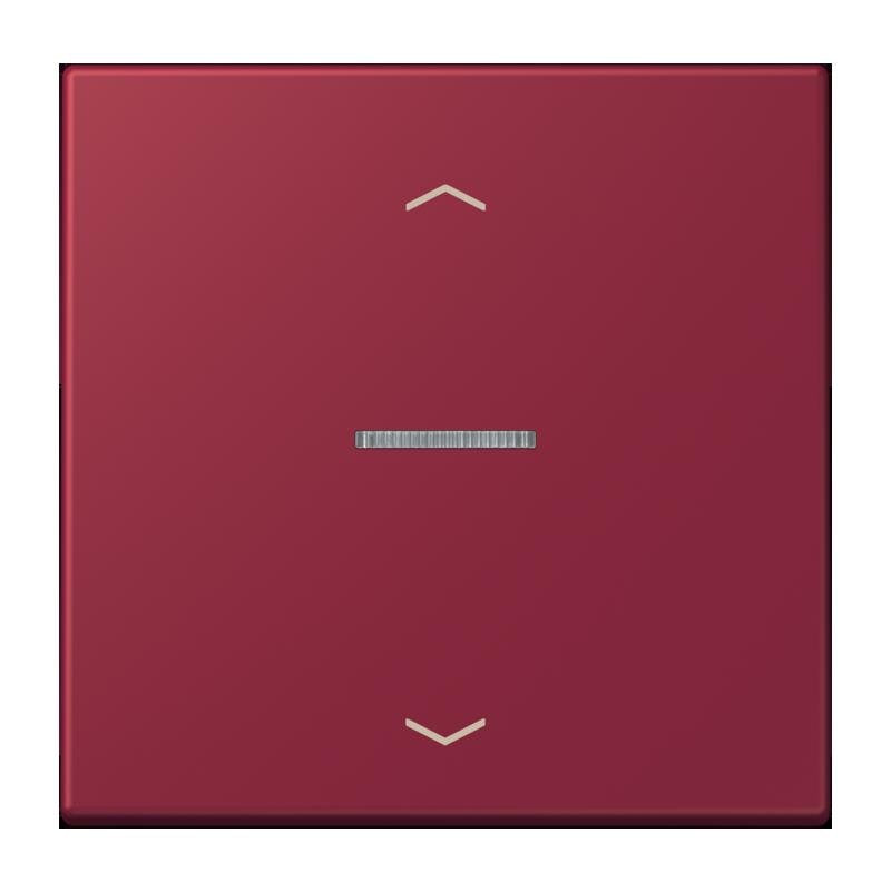 Jung - Abdeckung/Bedienelement für Installationsschalterprogramme Wippe mit Lichtleiter LC 101 KO5P 255 le rubis