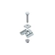 Niedax - Befestigungselement für Stiel/Profilschiene Spannklaue SPKM 25 F (1Paar) − 1 Packung