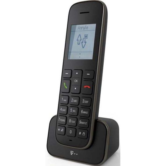 Telekom - Mobilteil für schnurloses Telefon Mobilteil-Pack Sinus 207 Pack sw monochrome Display