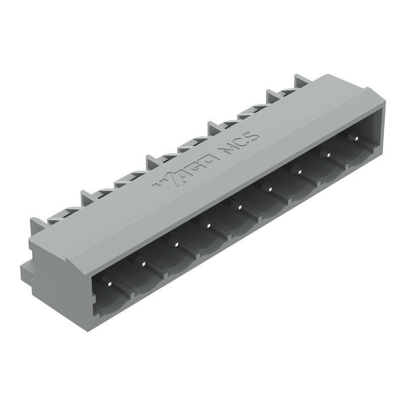 WAGO - Leiterplattensteckverbinder THT-Stiftleiste Lötstift 231-439/001-000 1,0x1,0,abgew.,gr − 100 Stück