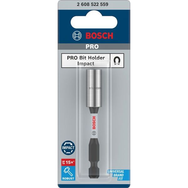 Bosch - Bithalter PRO Standard Bit Holder 2608522559 Impact, 75 mm
