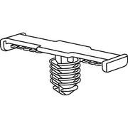 HellermannTyton - Befestigungssockel und -element für Kabelbinder Befestigungselement 102-67066(500) 39x2,5 mm − 500 Stück