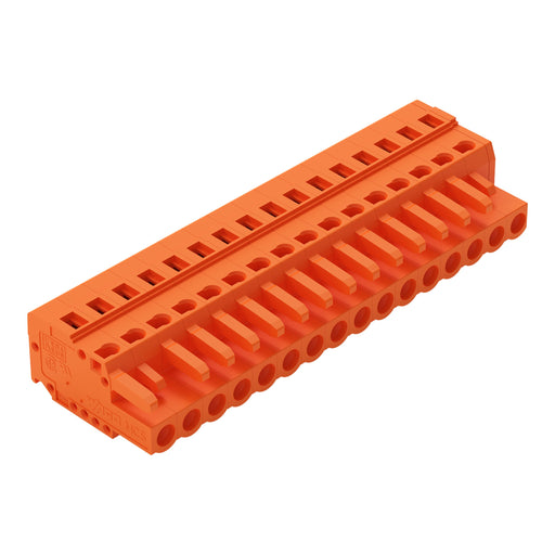 WAGO - Kabelsteckverbinder für Leiterplattensteckverbinder Federleiste 231-316/026-000 5,08 mm16-polig − 25 Stück