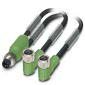 Phoenix Contact - Konfektioniertes Sensor-Aktor-Kabel Sensor-/Aktor-Kabel SAC-3P-M8Y/2#1458716