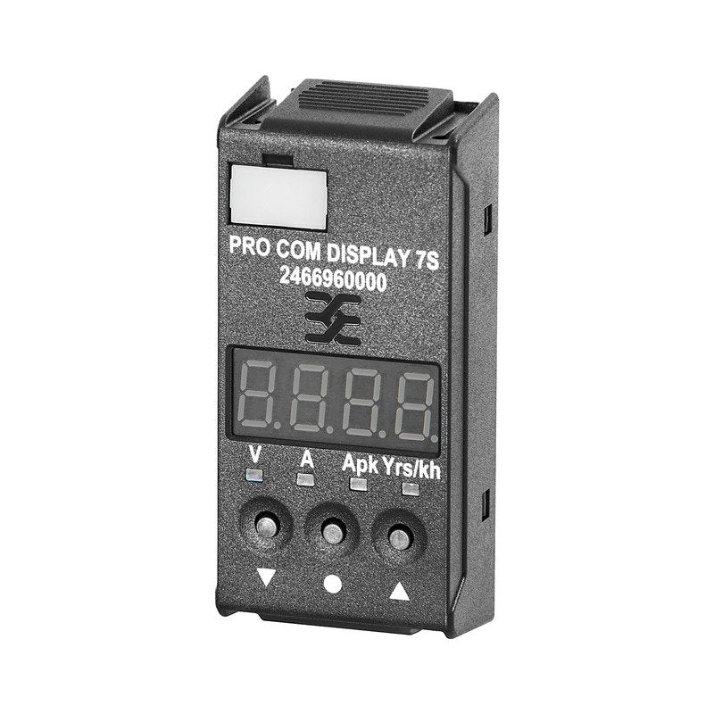 Weidmüller - Feldbus, Dez. Peripherie - Kommunikations-Modul Stromversorgung PRO COM DISPLAY 7S
