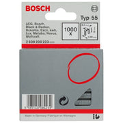 Bosch - Heftklammer Schmalrückenklammer Typ 2609200223 55 6 x 1,08 x 18 mm