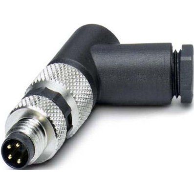 Phoenix Contact - Rundsteckverbinder, feldkonfektionierbar (Industriesteckverbinder) Steckverbinder SACC-M 8MR-4CON-M-SW 4-polig St/gew M8