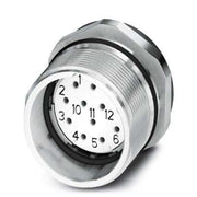 Phoenix Contact - Rundsteckverbinder, feldkonfektionierbar (Industriesteckverbinder) Gerätesteckverbinder CA-16S1N8A6Y00 Vorderwand