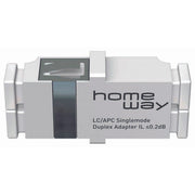 Homeway - LWL-Kupplung Duplex-Kupplung HW-2XLCAPCKRW LC/APC SM rw