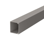 OBO Bettermann - Leitungsführungskanal Wand+Deckenkanal m.Obert. WDK30030GR 30x30mm,PVC − 2 Meter