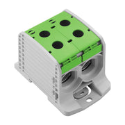 Weidmüller - Durchgangs-Reihenklemme Potentialverteilerklemme WPD2322X185/2X185GN 185, 250A, Pole: 1