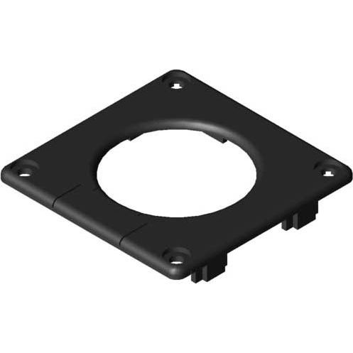 Item - Endstück für Leitungsführungskanal Kanal-Abdeckkappe 0.0.638.39 80x80, sw