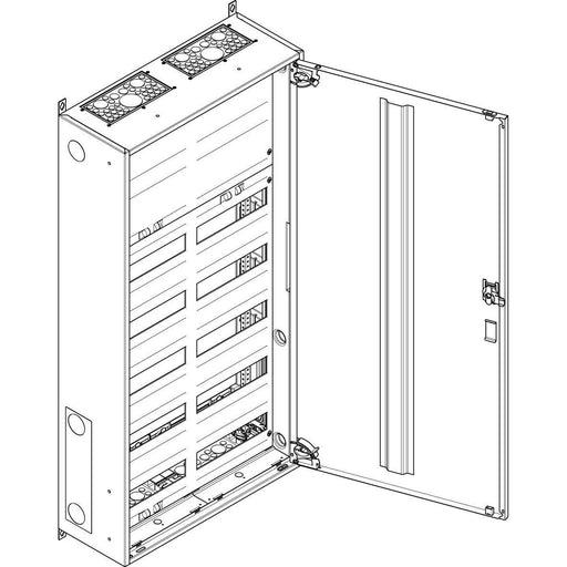 ABN - Zähler-Komplettschrank Wandgehäuse S27RK052 IP43 SK2