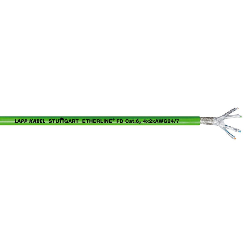 Lapp Kabel&Leitung - Daten- und Kommunikationskabel ETHERLINE FD CAT.6A 4X 2170485/500 4X2X24/7AWG − 500 Meter