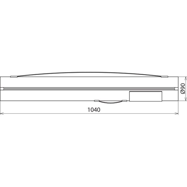 DEHN - Zubehör/Ersatzteile für Sicherheitsgeräte Kunstledertasche KLT 104 9 L 104cm D 9cm