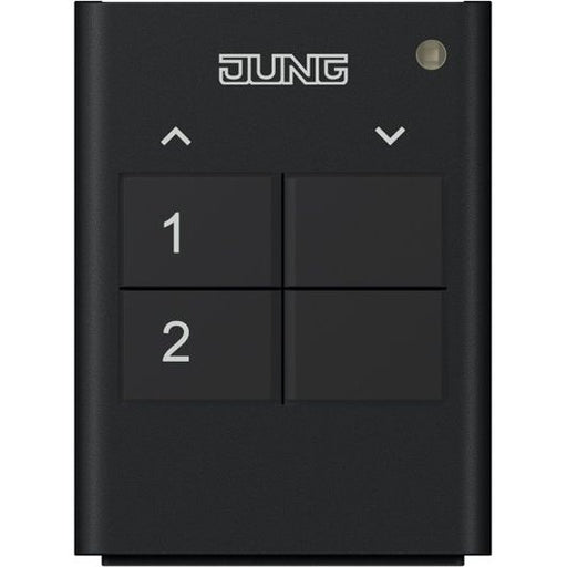 Jung - Sender/Fernbedienung für Installationsschalterprogramme KNX Funk-Handsender HS 2 RF 2-fach − 1 Stück
